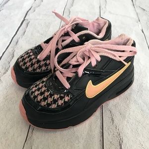 *FLAW* Nike Toddler Size 10 Air Max Black Plaid